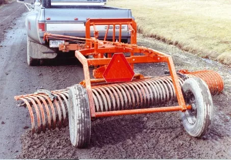 York Heavy Duty Tow-Type Landscape Rake | HT Series | Width 96″, 108″ & 120″ | For Trucks