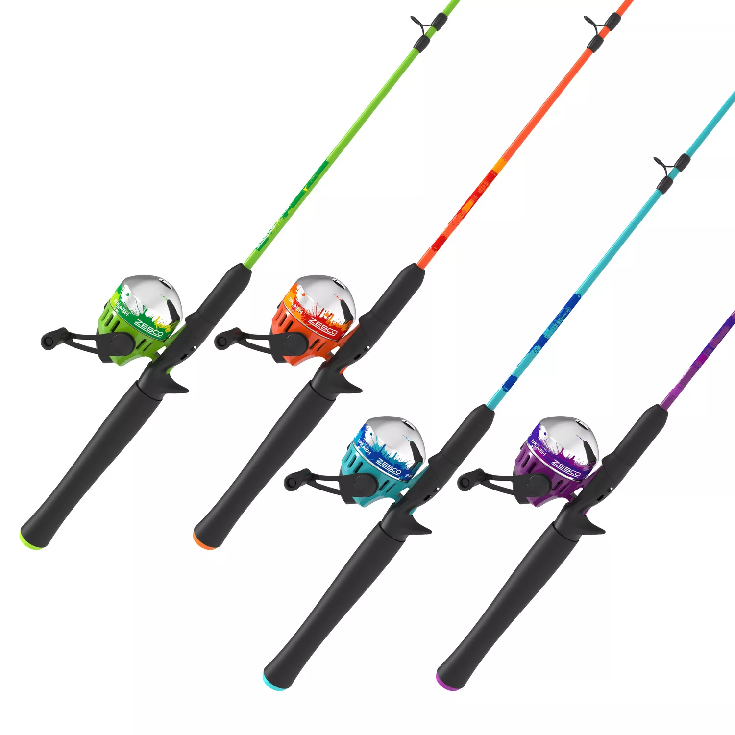 Zebco Splash Spincast Combo – 6′ 2 Pc