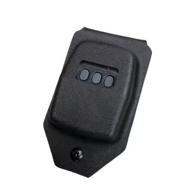 Zero9 Holsters 3001 Remote Case for Ace K9 Three Button Remote, Black, Plain, MOLLE Loks