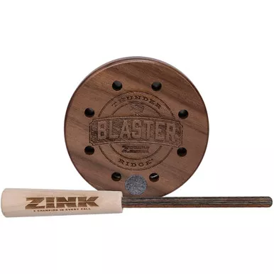 Zink Calls ZNK-RBPC Thunderbird Ridge Blaster Turkey Call Pot Call, Green