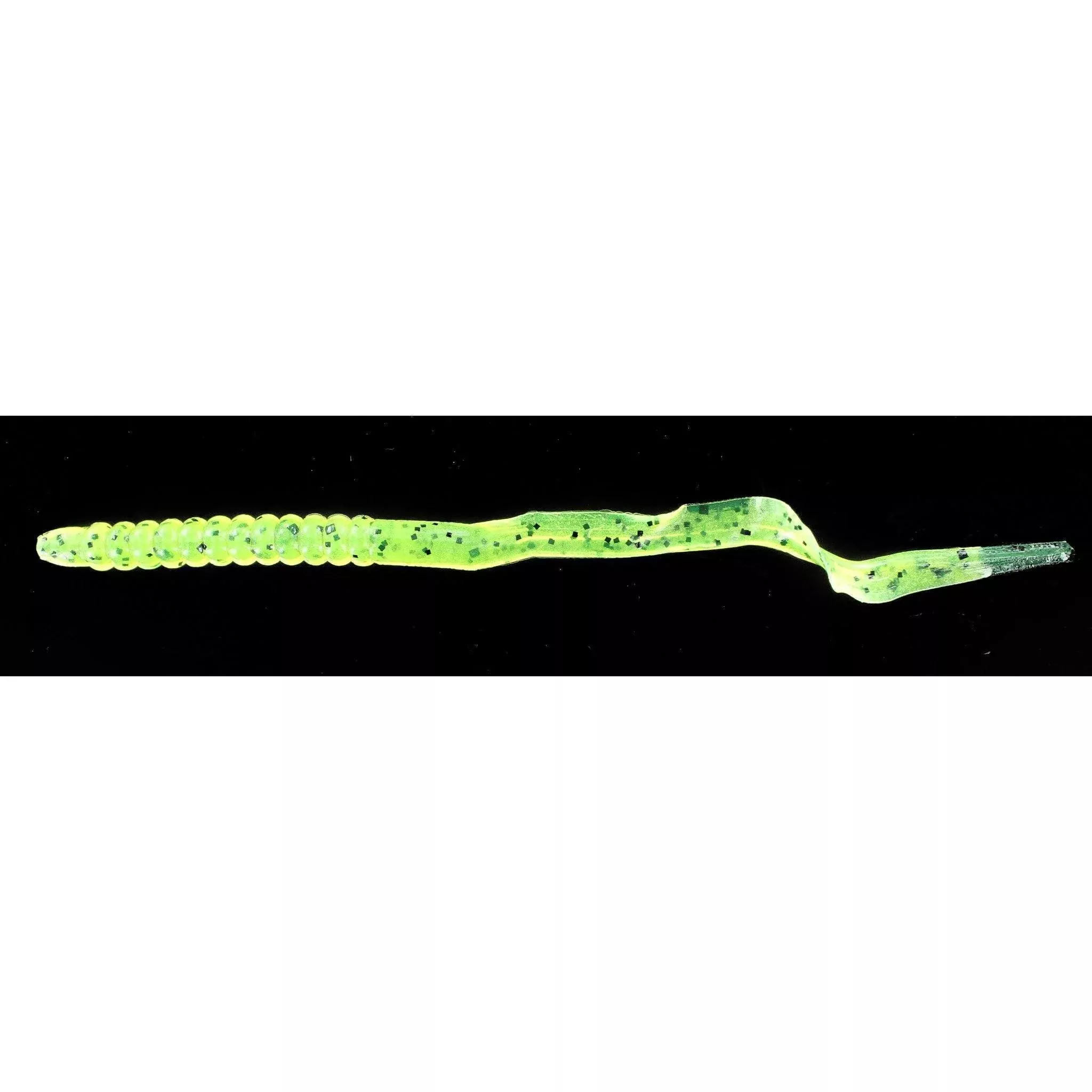 Zoom 6′ U-Tale Worm 20 Count – Chartreuse Pepper #001-09